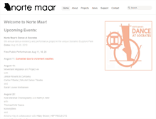 Tablet Screenshot of nortemaar.org